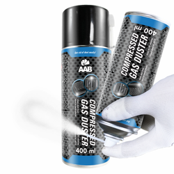 1x AABCOOLING Compressed gas duster 400ml