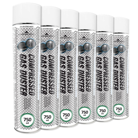 6x Aire comprimido AABCOOLING Home&Office 750 ml