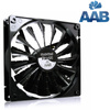 The AABCOOLING Black Silent Fan 14 is a high performance 14cm fan with up to 15 fan blades