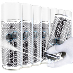 7x AABCOOLING Home&Office Compressed Gas Duster 400ml – сгъстен въздух
