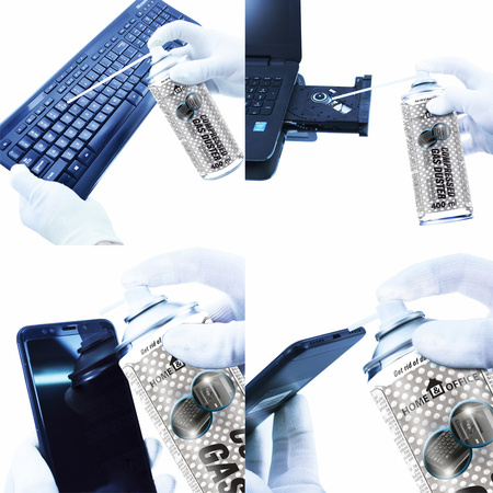4x Stlačený vzduch AABCOOLING Home&Office 400 ml