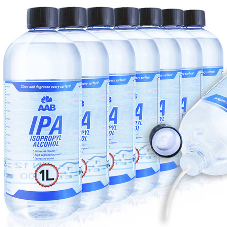 7x Alkohol izopropylowy AABCOOLING IPA 99,7% 1 L