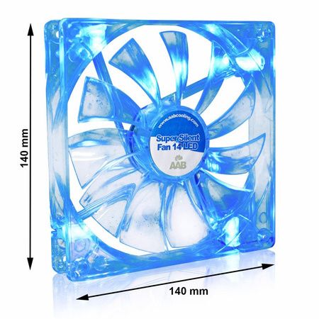 3x AABCOOLING Super Silent Fan 14 BLUE LED
