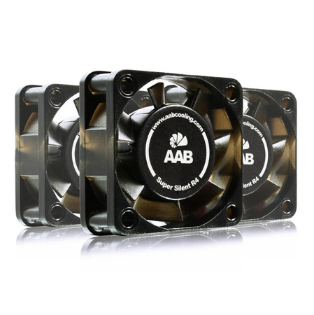 3x Ventilador 40 mm silencioso AABCOOLING Super Silent R4