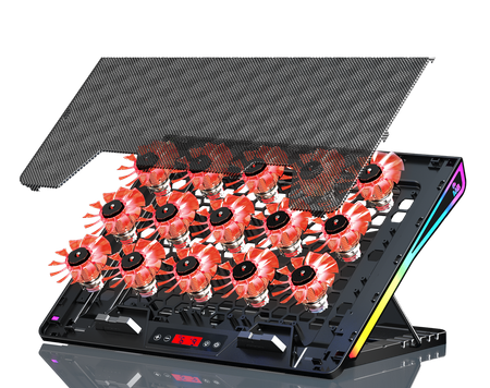 Podstawka chłodząca pod laptopa AABCOOLING Spatium RGB