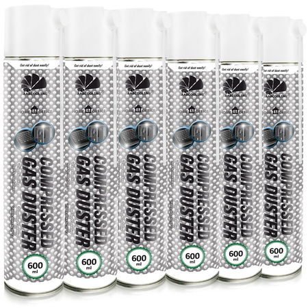 6x Сгъстен въздух AABCOOLING Home&Office 600 ml