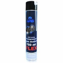 1x AABCOOLING Compressed Gas Duster FLEX 750ml