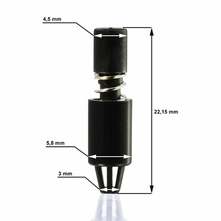 Stifter til chipsetkøler AABCOOLING Chipset Pin