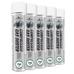 5x AABCOOLING Home&Office Compressed Gas Duster 750ml