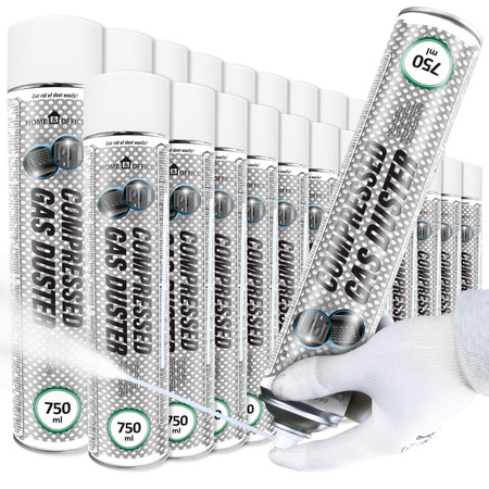 24x AABCOOLING Home&Office Compressed Gas Duster 750ml