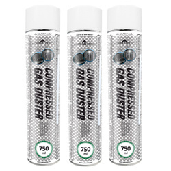 3x AABCOOLING Home&Office Compressed Gas Duster 750ml – suruõhk