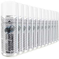 12x AABCOOLING Home&Office Compressed Gas Duster 400ml