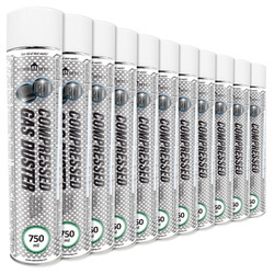 11x AABCOOLING Home&Office Compressed Gas Duster 750ml