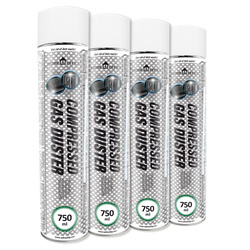4x AABCOOLING Home&Office Compressed Gas Duster 750ml