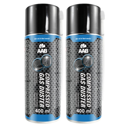 2x AABCOOLING Compressed gas duster 400ml – suruõhk