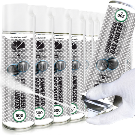 11x Bombe à air sec AABCOOLING Home&Office 500 ml