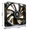 3x Quiet 120 mm Fan AABCOOLING Super Silent R12