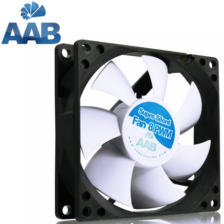 Ventola silenziosa 80 mm AABCOOLING Super Silent Fan 8 PWM