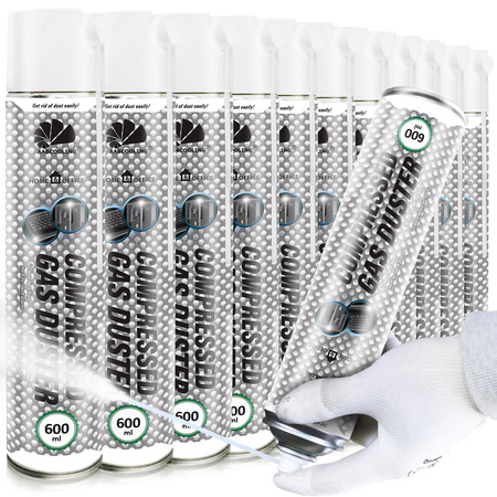 11x Druckluftspray AABCOOLING Home&Office 600 ml