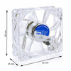 Lydsvag blæser 80 mm AABCOOLING Super Silent Fan 8 BLUE LED
