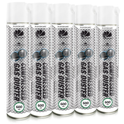 5x Trykluft på dåse AABCOOLING Home&Office 600 ml
