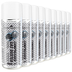 9x AABCOOLING Home&Office Compressed Gas Duster 400ml – suslėgtas oras