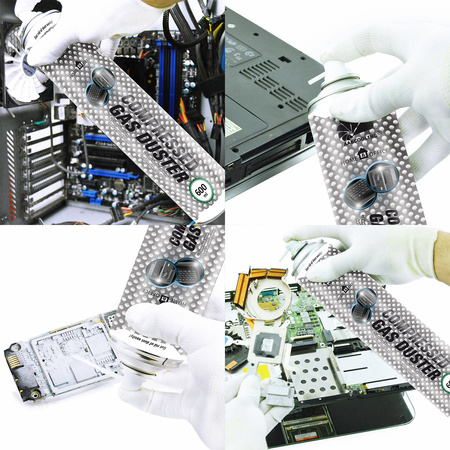 2x Compressed Air Duster AABCOOLING Home&Office 600 ml