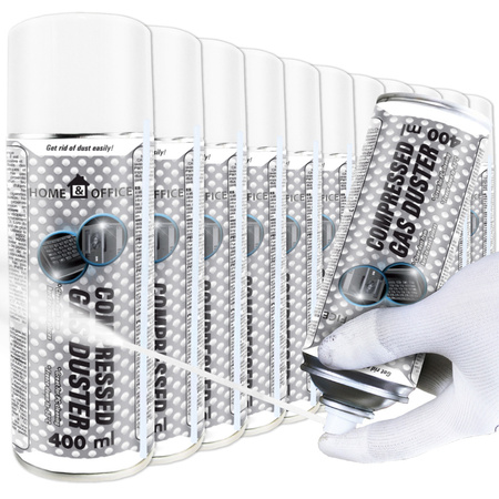 11x Trykluft på dåse AABCOOLING Home&Office 400 ml