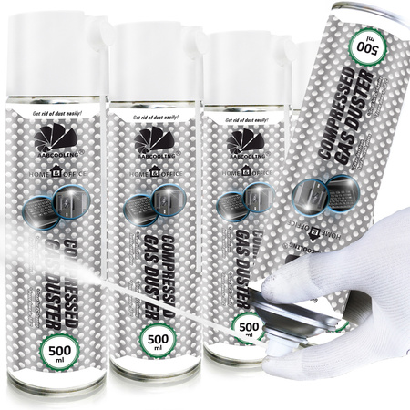 4x Stlačený vzduch AABCOOLING Home&Office 500 ml