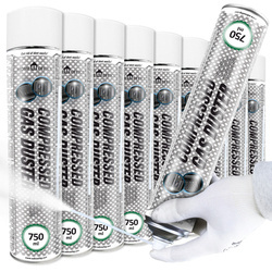 9x AABCOOLING Home&Office Compressed Gas Duster 750ml – sűrített levegő spray