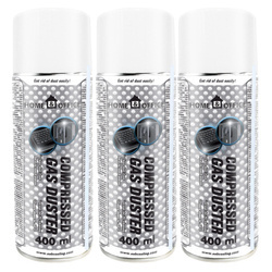 3x AABCOOLING Home&Office Compressed Gas Duster 400ml