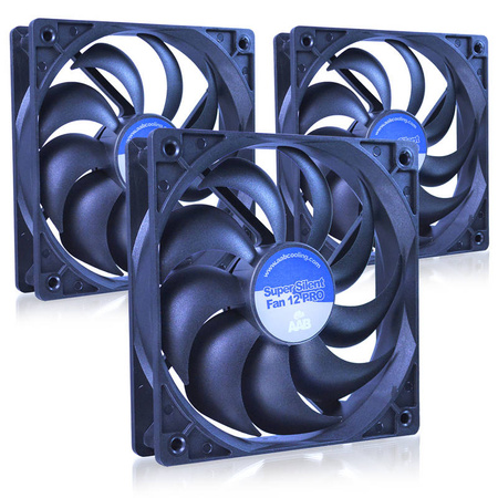 3x PC-blæser 120 mm AABCOOLING Super Silent Fan 12 Pro