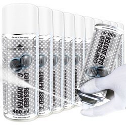 10x AABCOOLING Home&Office Compressed Gas Duster 400ml