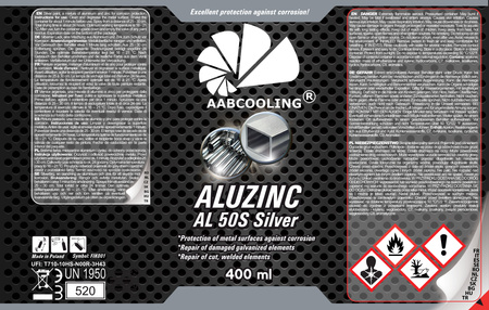 1x AABCOOLING Aluzinc AL 50S 400 ml – tsink-alumiiniumsprei