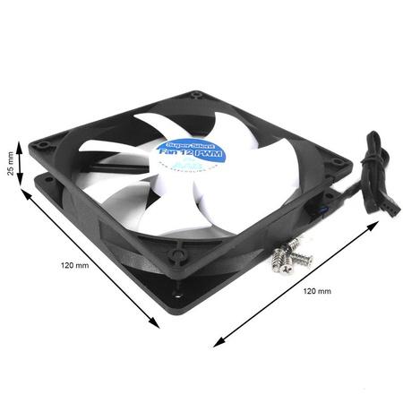 3x AABCOOLING Super Silent Fan 12 PWM – ventilator PC 120 mm