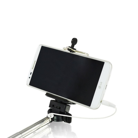 Asmenukių lazda su mygtuku AABCOOLING Selfie Stick 2 Green