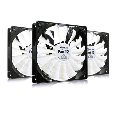 3x Datora ventilators 120 mm AABCOOLING Silent Jet Fan 12