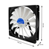 3x Ventola PC 140 mm AABCOOLING Silent Force Fan 14