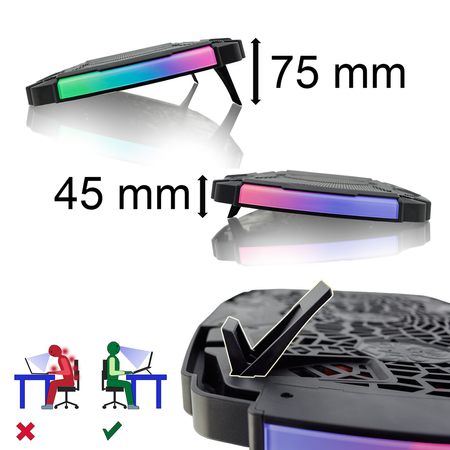 Laptop Cooling Pad AABCOOLING Vela