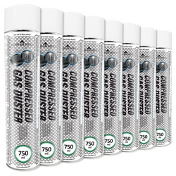 8x AABCOOLING Home&Office Compressed Gas Duster 750ml – aer comprimat spray