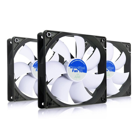 3x 120 mm PC Fan AABCOOLING Super Silent Fan 12