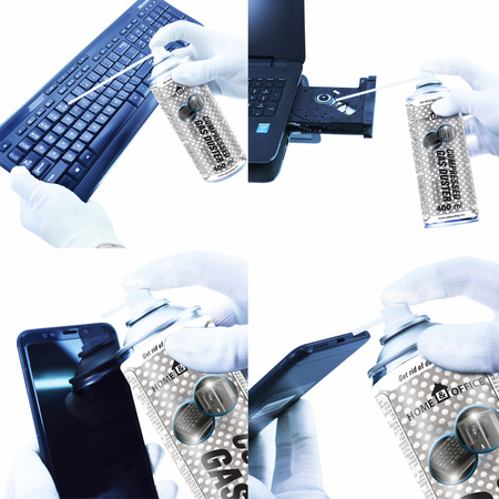 48x AABCOOLING Home&Office Compressed Gas Duster 400ml