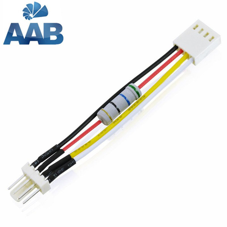 Câble réducteur ventilateur 4 broches AABCOOLING C13 9 V