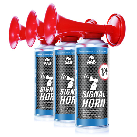 3x AABCOOLING Signal Horn 40g – trąbka kibica