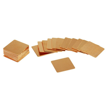 Pad termico in rame AABCOOLING 15x15x0,1 mm