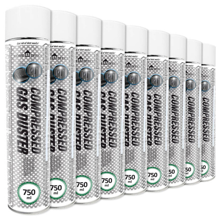 9x AABCOOLING Home&Office Compressed Gas Duster 750ml – aer comprimat spray
