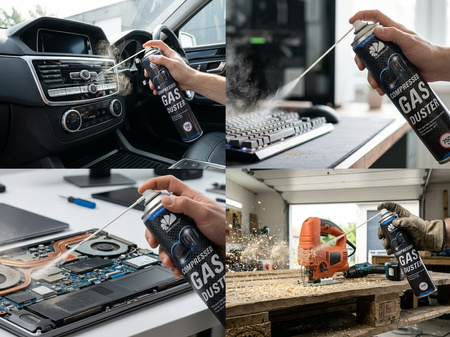 24x AABCOOLING Compressed gas duster 750ml – aria compressa spray