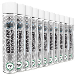 11x AABCOOLING Home&Office Compressed Gas Duster 750ml – trykluftspray