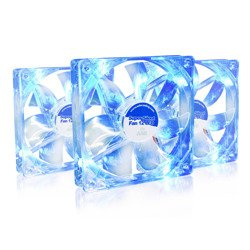AABCOOLING Super Silent Fan 12 BLAU LED 3 Stück Paket