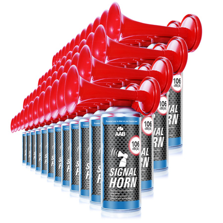 48x AABCOOLING Signal Horn 40g – Druckluftfanfare